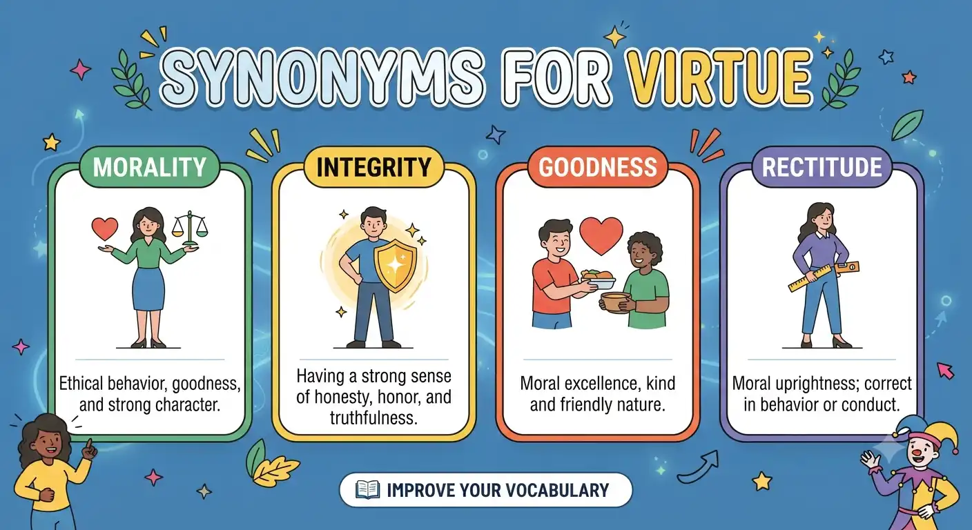 synonyms for virtue