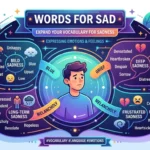 words for sad