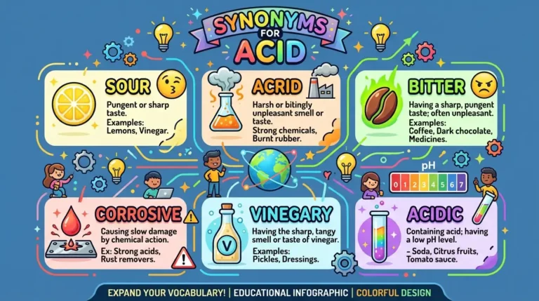 synonyms for acid