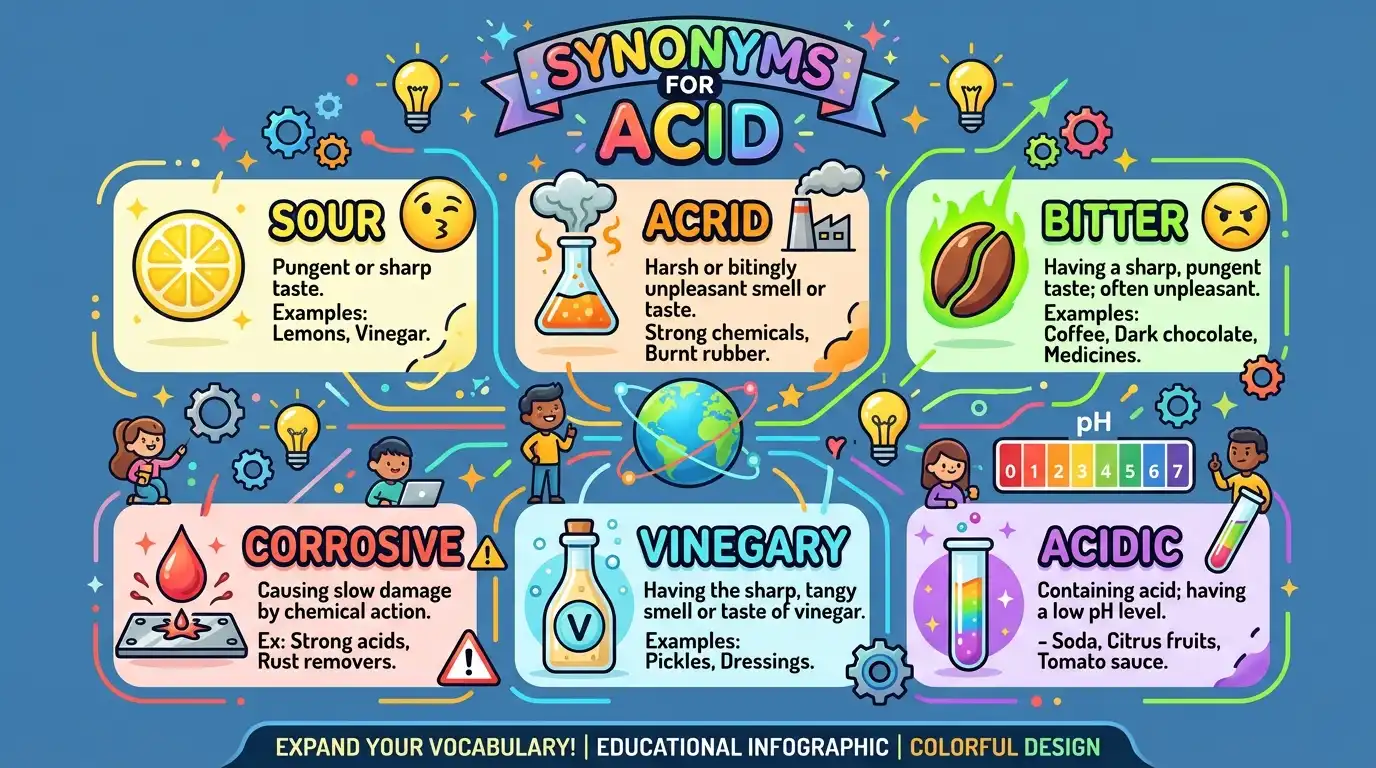 synonyms for acid