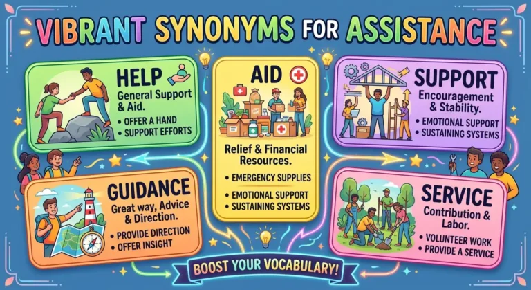 synonyms for assistance
