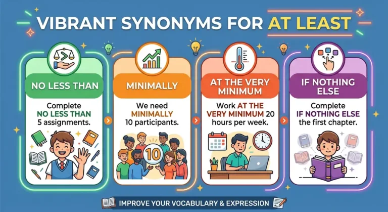 synonyms for at least