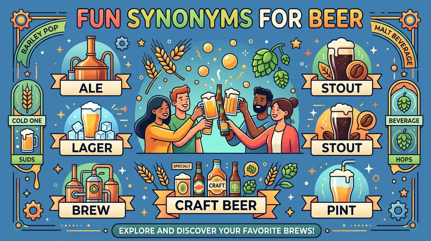 synonyms for beer