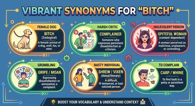 synonyms for bitch