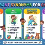 synonyms for child
