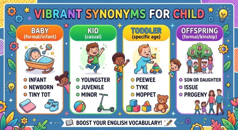 synonyms for child