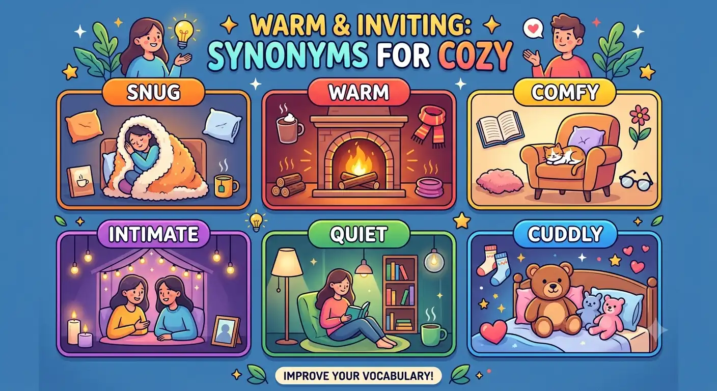 synonyms for cozy