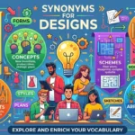 synonyms for designs