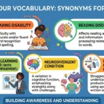 synonyms for dyslexia