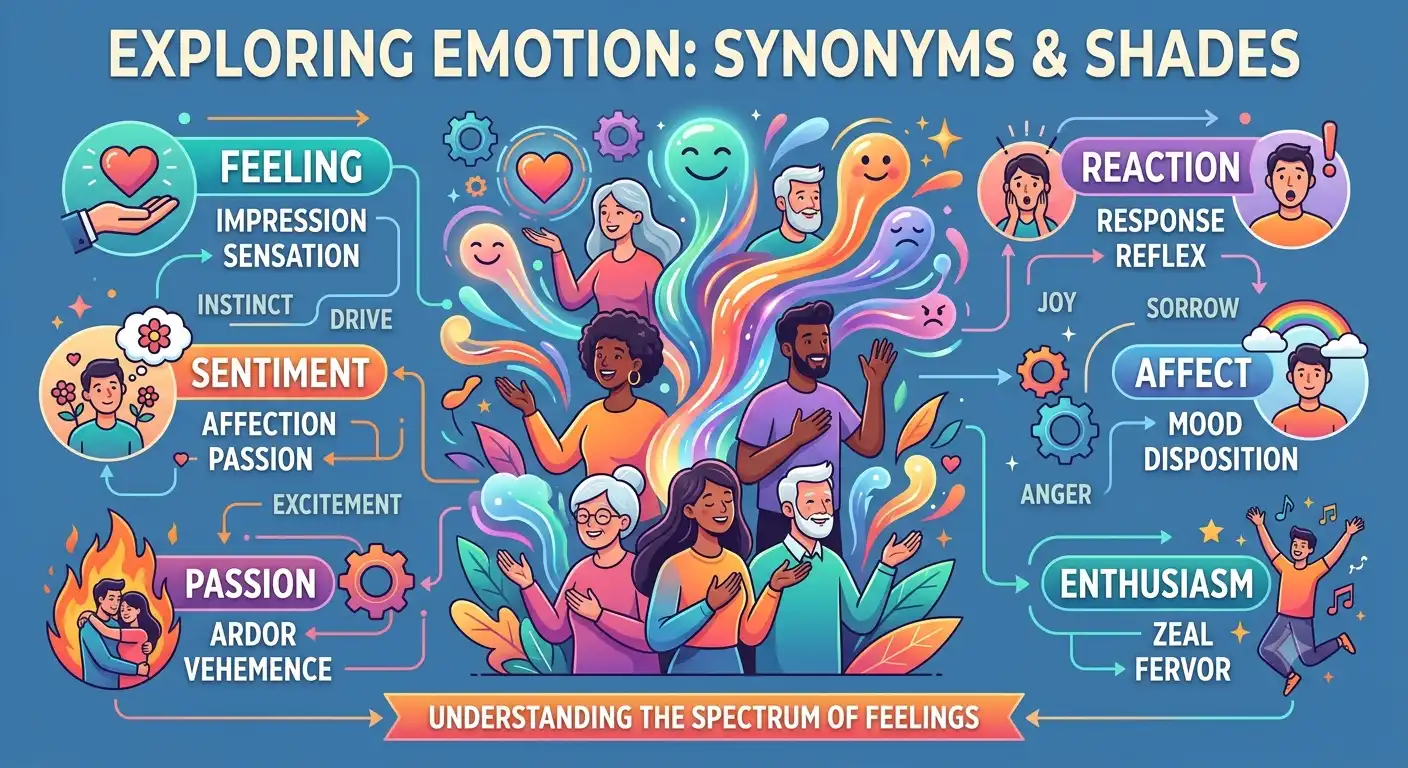 synonyms for emotion