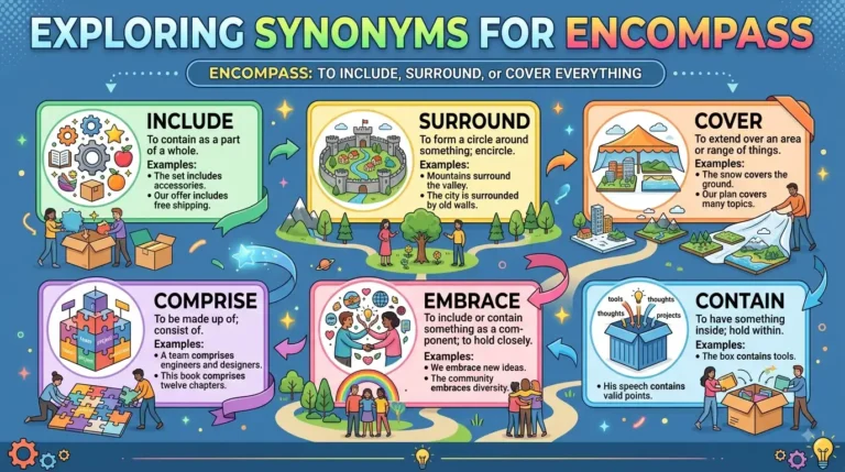 synonyms for encompass