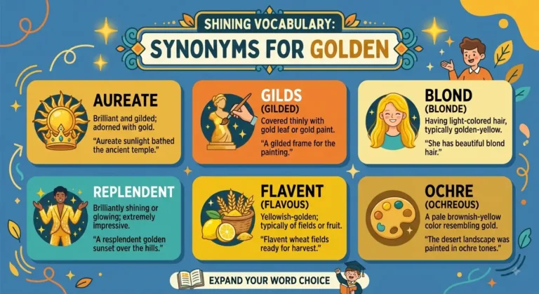 synonyms for golden