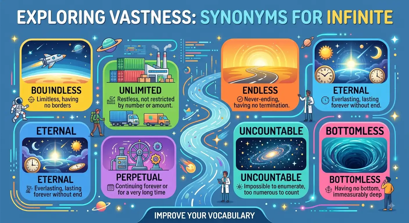 synonyms for infinite