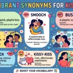 synonyms for kiss