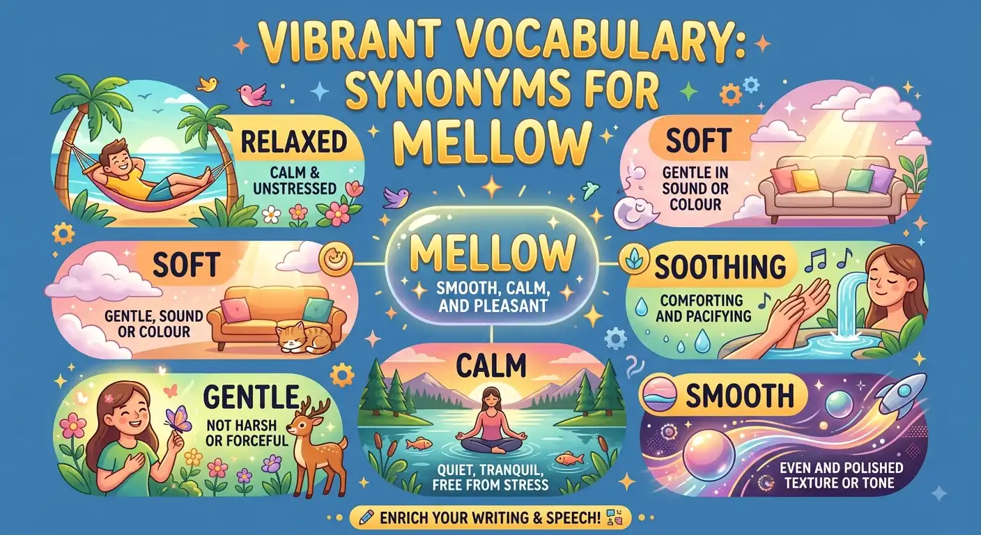 synonyms for mellow