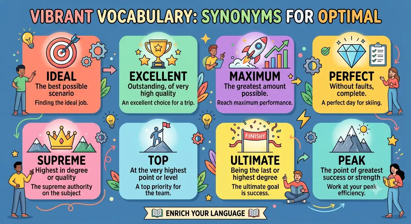 synonyms for optimal