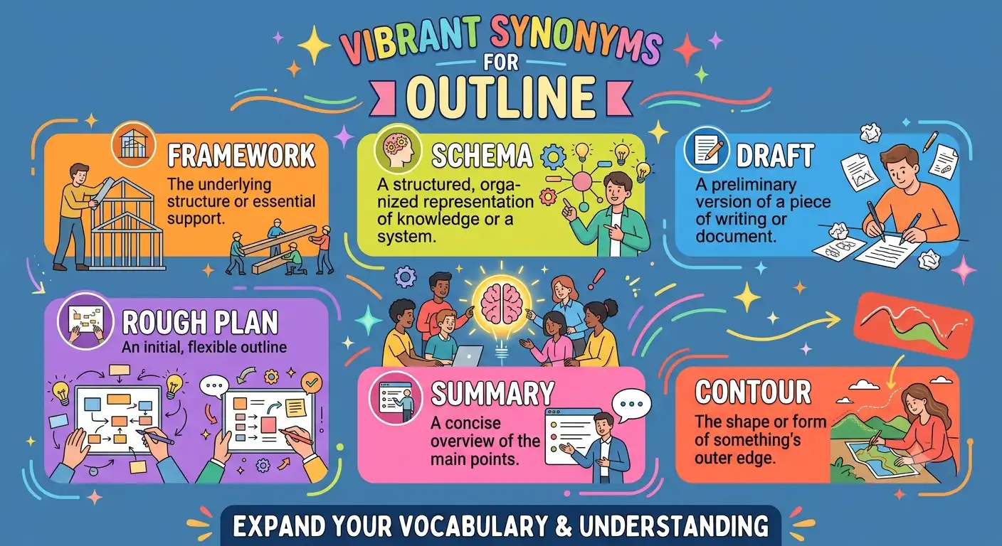 synonyms for outline