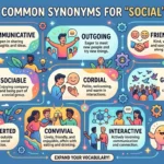 synonyms for social