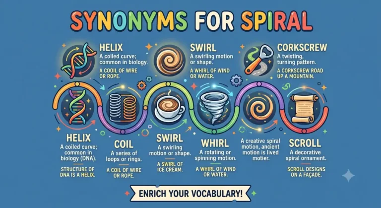 synonyms for spiral
