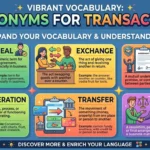 synonyms for transaction
