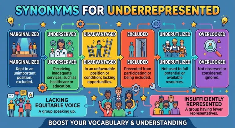 synonyms for underrepresented