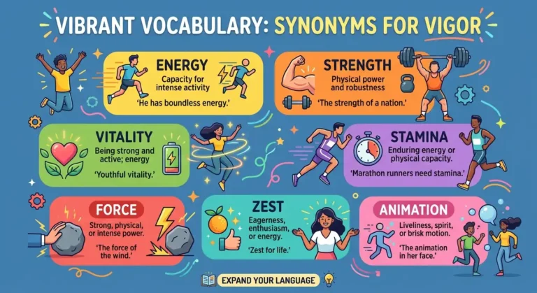 synonyms for vigor