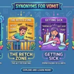 synonyms for vomit