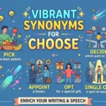 synonyms for choose