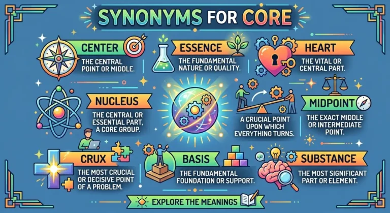 synonyms for core