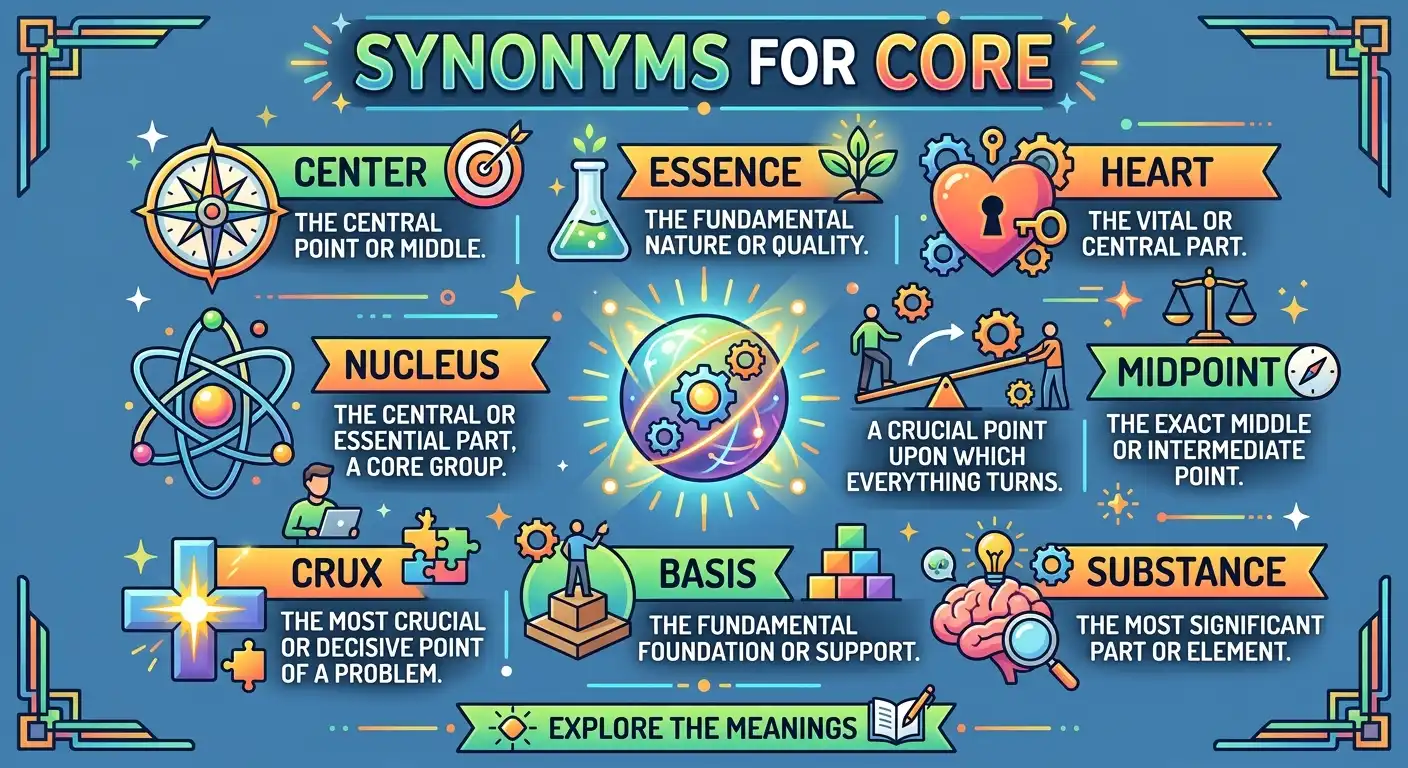 synonyms for core