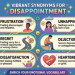 synonyms for disappointment