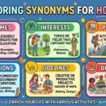 synonyms for hobbies
