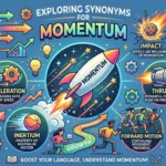 synonyms for momentum