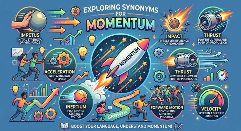 synonyms for momentum