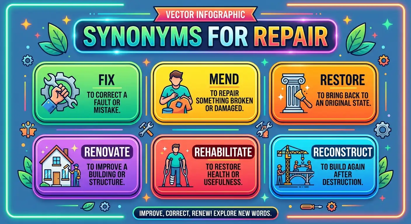 synonyms for repair