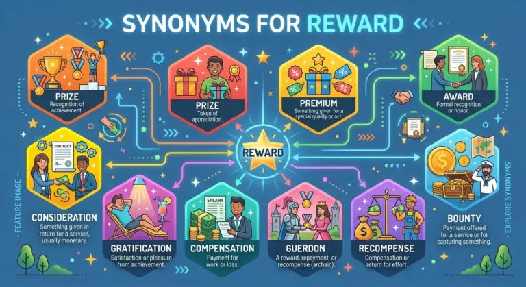 synonyms for reward