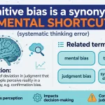 cognitive bias is a synonym for