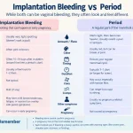 implantation bleeding vs period