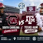 south carolina vs texas a&m