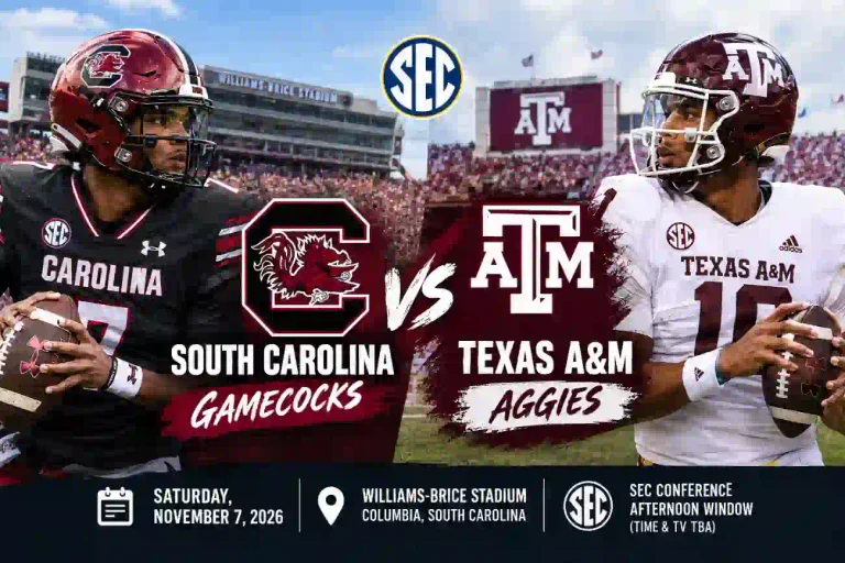 south carolina vs texas a&m