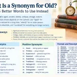 what is a synonym for old